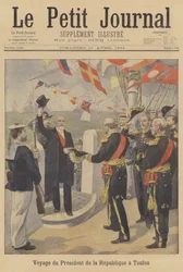 President Loubet of France visiting Toulon